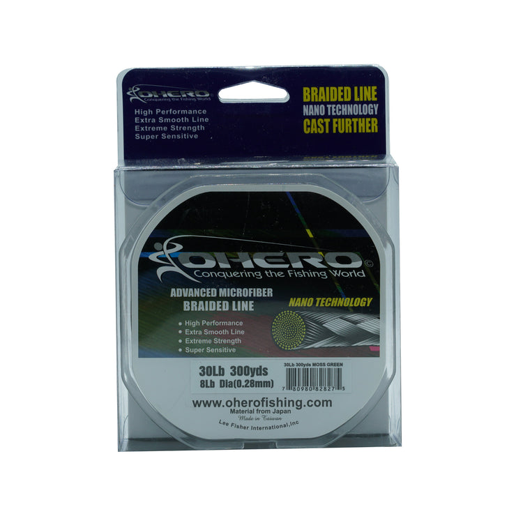 Ohero Advanced Microfiber Original Braid Fishing Line - Lee Fisher Sports 