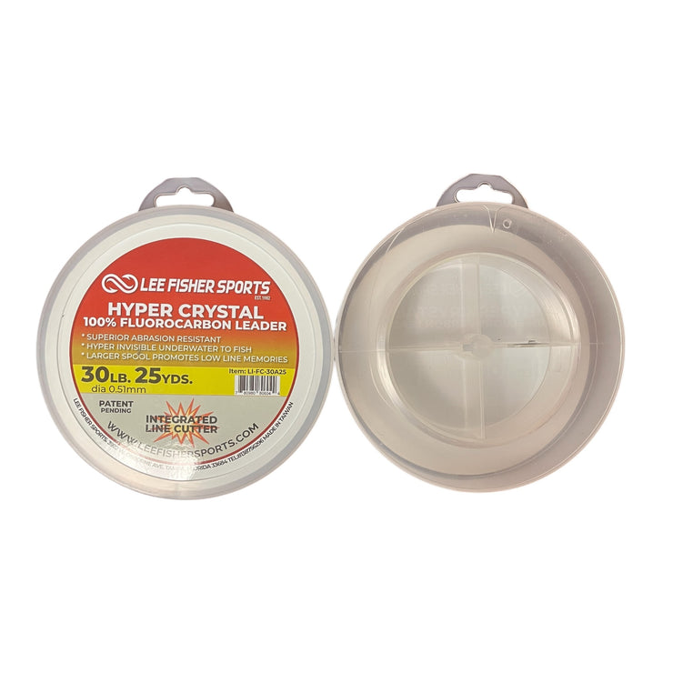 Lee Fisher Sports Hyper Crystal 100% Fluorocarbon Leader