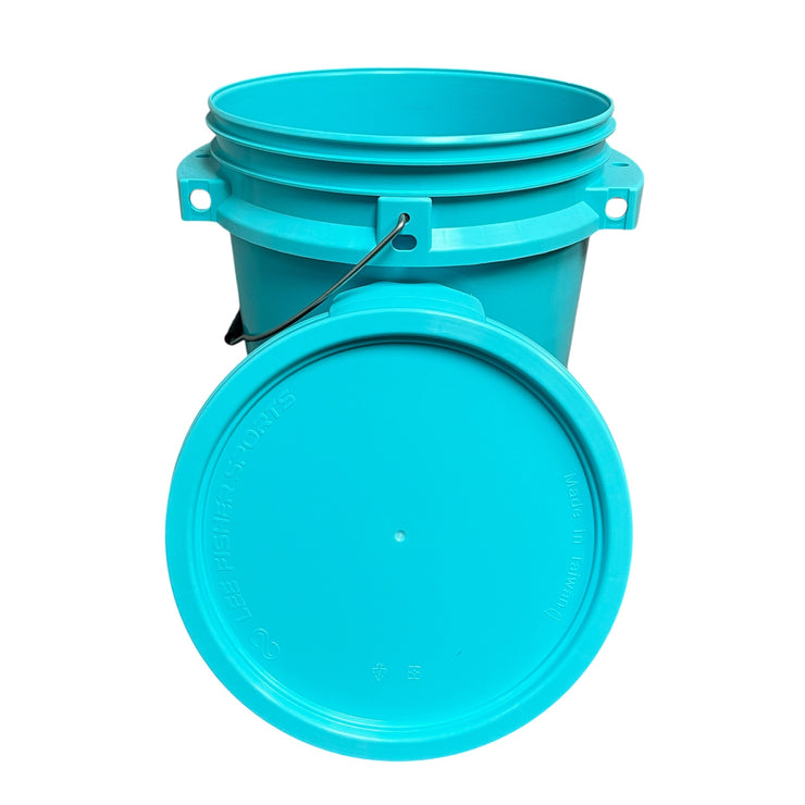 iSmart Bucket - 5 Gallon Metal Handle Bucket with Lid