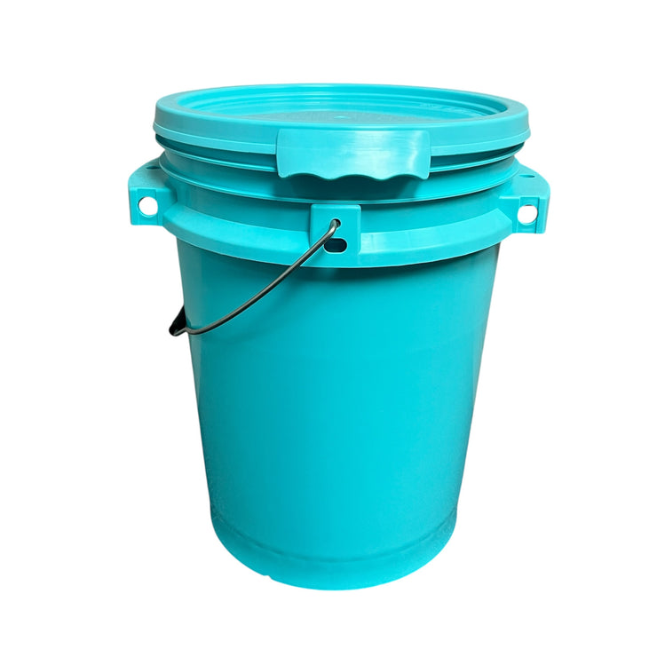 iSmart Bucket - 5 Gallon Metal Handle Bucket with Lid