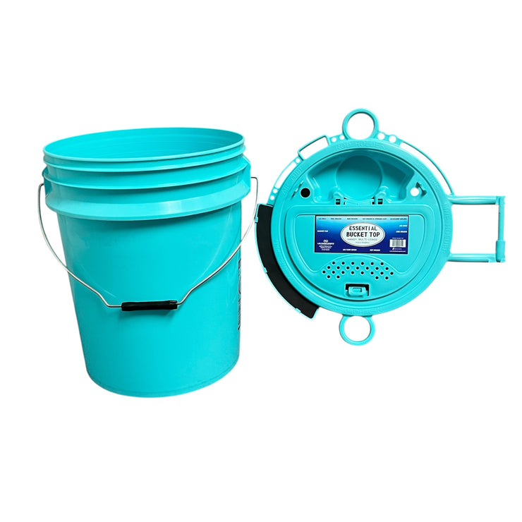 5 Gallon Bucket (Metal Handle) with Essential Top
