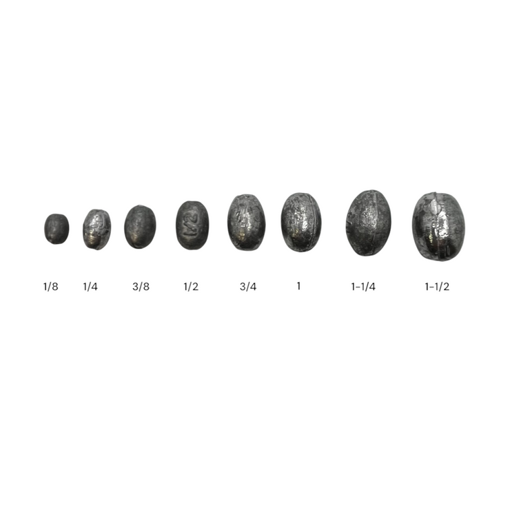 Joy Fish Egg Sinkers - Sold by Single Pack