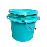 Ismart Bucket - 3.5 Gallon Metal Handle, Two Side Handle Bucket