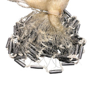 Bait Buster Cast Net - 1-1/4" Sq. Mullet Mesh (1.5lb/ft)- White with no dragon head