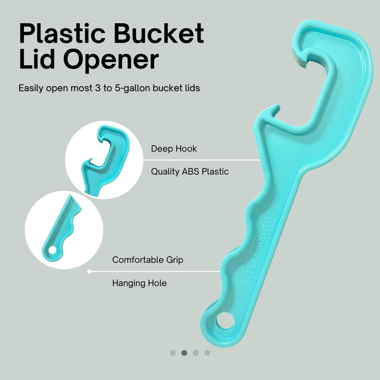 5 Gallon Rope Handle Bucket with Bucket Opener Tool