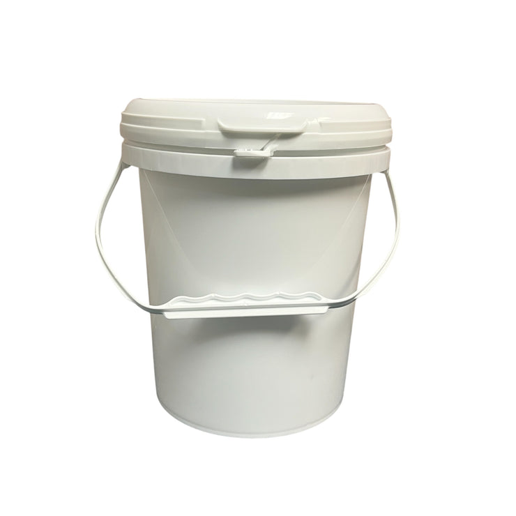BUCKET -1 GALLON W/LID AND HANDLE  (sell by 1 pc or 25 pcs in a sleeve)