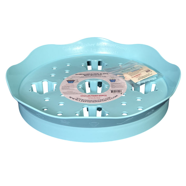 Hydroponics Soil Planter Top with Wicks Kit - Bucket sold separately