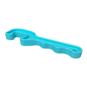 Bucket Lid Opener Tool for 3-5 Gallon Buckets, ABS Plastic, Turquoise, 9.38 Inch Length