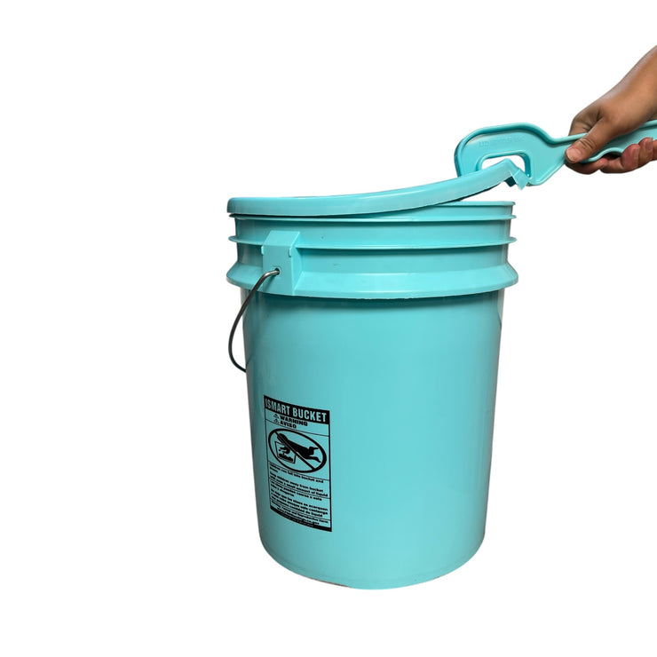 Bucket with Bucket Opener Tool