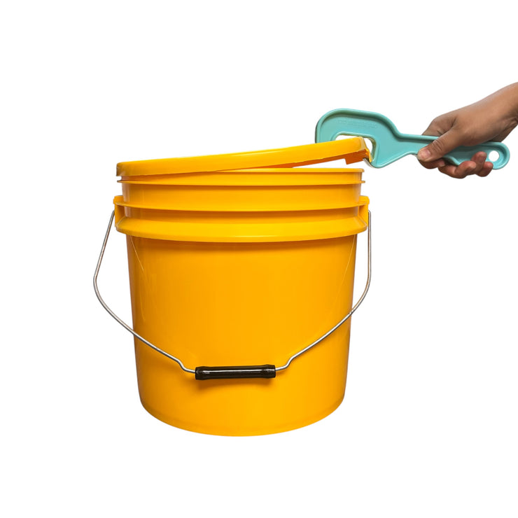 Bucket with Bucket Opener Tool