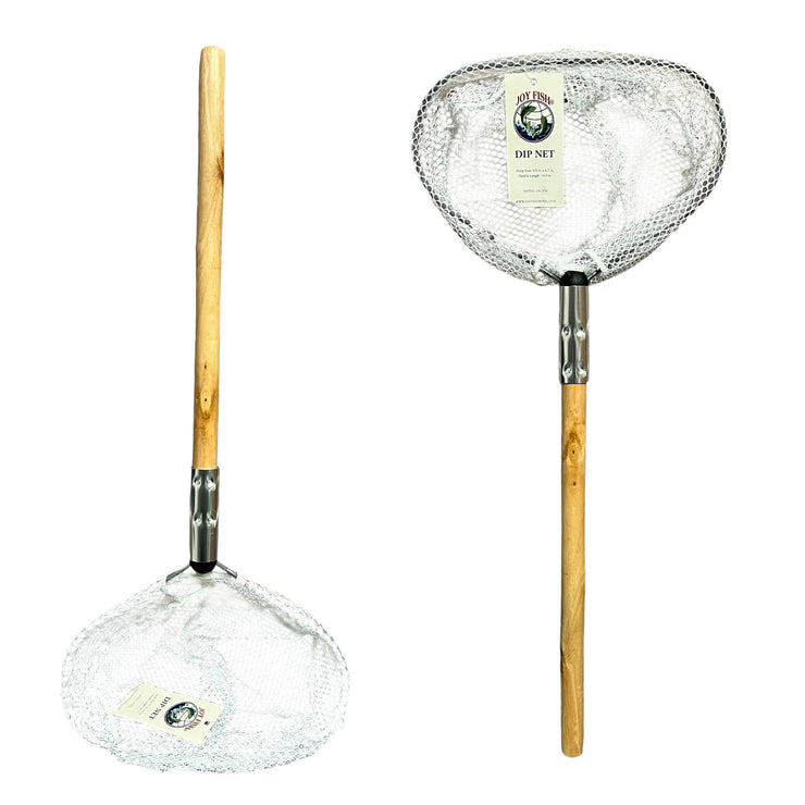 Joy Fish 16.5" Wood Handle Bait Well Net