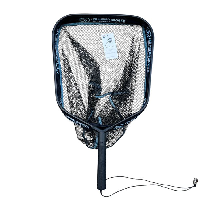 Floating Landing Net-14"x16" Hoop,12" deep, 7" Handle, JF-26 Float