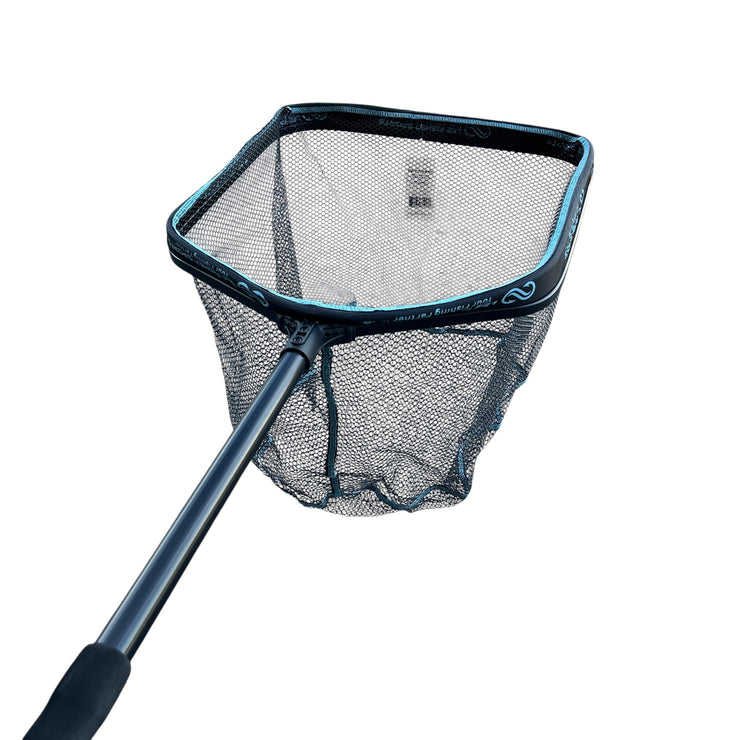 Floating Landing Net-18"x22" Hoop,14" deep, 18" Handle, JF-29 Float