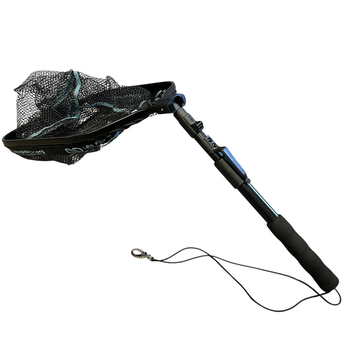 Floating Foldable Landing Net-12"x16" Hoop,12" deep, 12-22" Telescope Handle, JF-31FL-Float