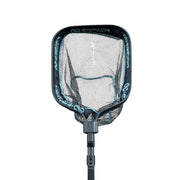 Floating Foldable Landing Net-12"x16" Hoop,12" deep, 12-22" Telescope Handle, JF-31FL-Float