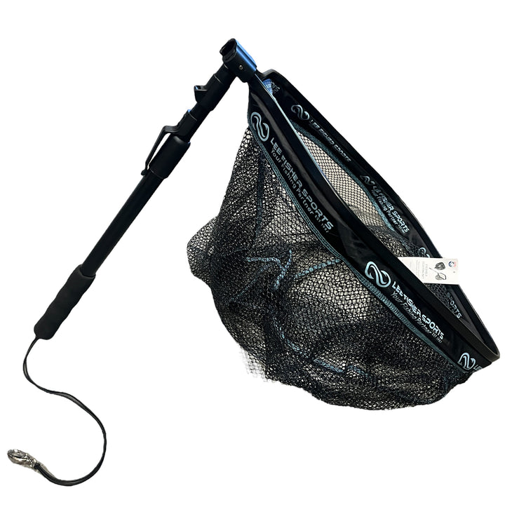 Floating Foldable Landing Net-16"x20",20" deep, 19-31" Telescope Handle, JF-32FL-Float