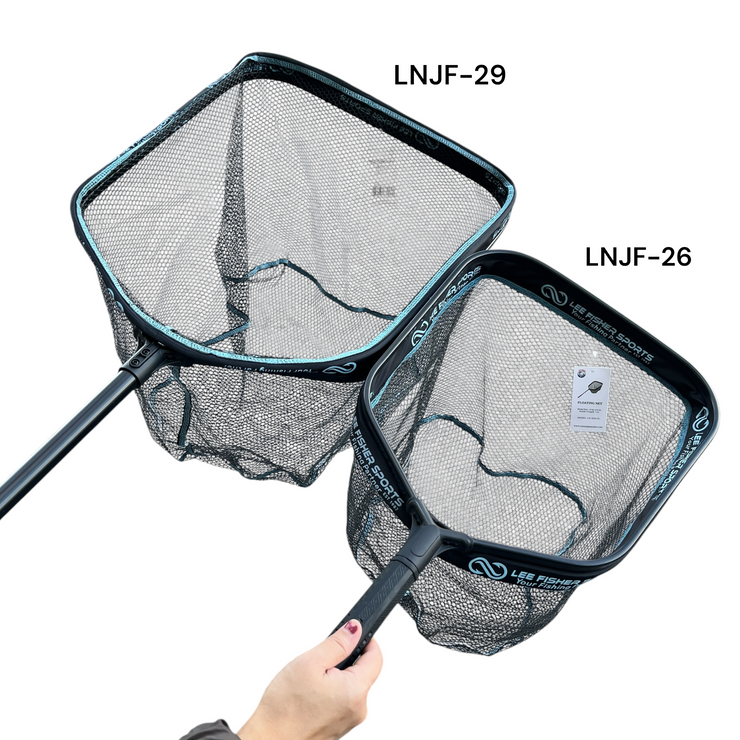 Floating Landing Net-18"x22" Hoop,14" deep, 18" Handle, JF-29 Float