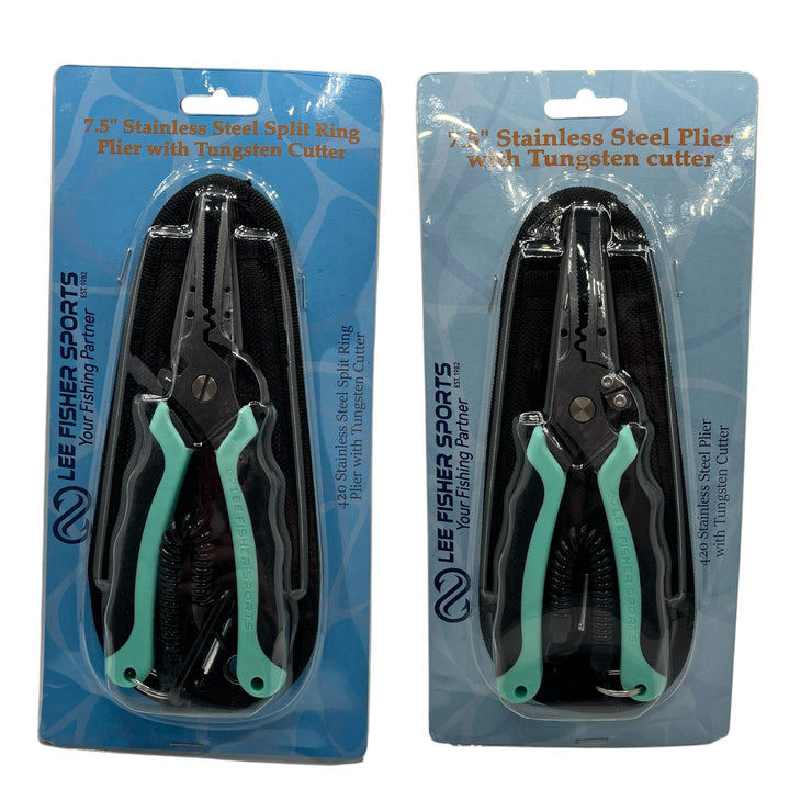7.5" Stainless Steel 420 super grade Plier with Tungsten Cutter