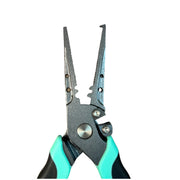 7.5" Stainless Steel 420 super grade Split Ring Plier with Tungsten Cutter