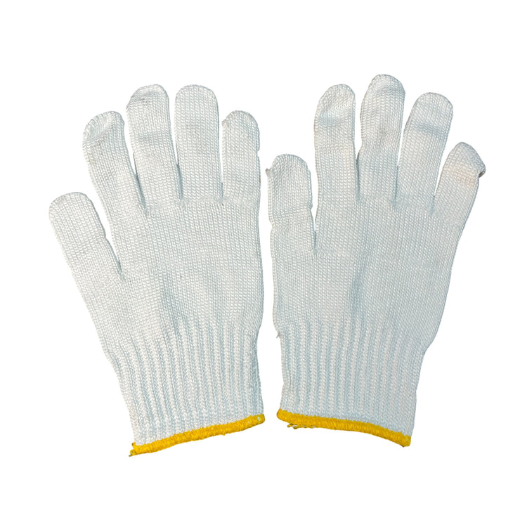 Joy Fish White Polyester Gloves
