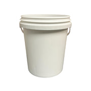 BUCKET -1 GALLON W/LID AND HANDLE  (sell by 1 pc or 25 pcs in a sleeve)