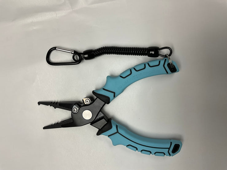 Aluminum 7.5" Split Ring Plier with Tungsten Cutter