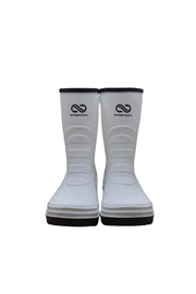 Commercial working boots short 10-1/2" height white size 6,7,8,9,10,11,12,13