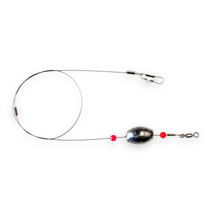 Joy Fish Stainless Steel Redi-Rig With Snap (Weighted)
