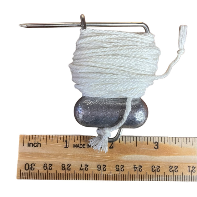 Lee Fisher Sports Crab Throw Line – Weighted Stainless Steel Bait Wire
