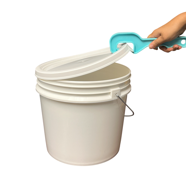 Bucket with Bucket Opener Tool