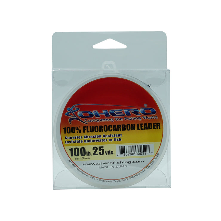 Ohero 100% Fluorocarbon Leader - Lee Fisher Sports 