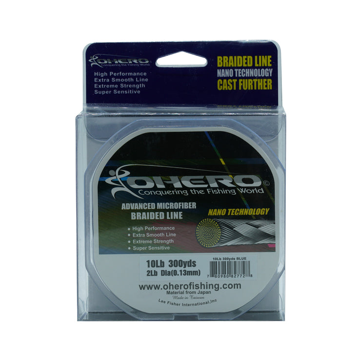 Ohero Advanced Microfiber Original Braid Fishing Line - Lee Fisher Sports 