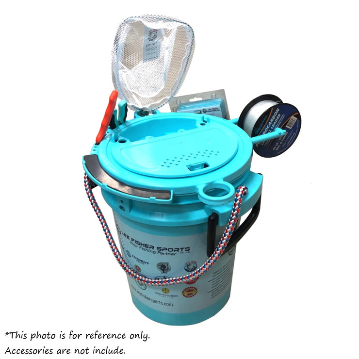 Lee Fisher Sports 5 Gallon iSmart Bucket (Rope Handle) with Essential Top
