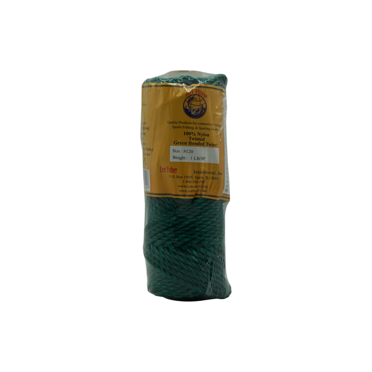 Joy Fish Green and Bonded Twisted Nylon Twine - Lee Fisher Sports 