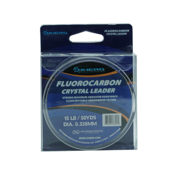 Ohero Fluorocarbon Crystal Leader - Lee Fisher Sports 