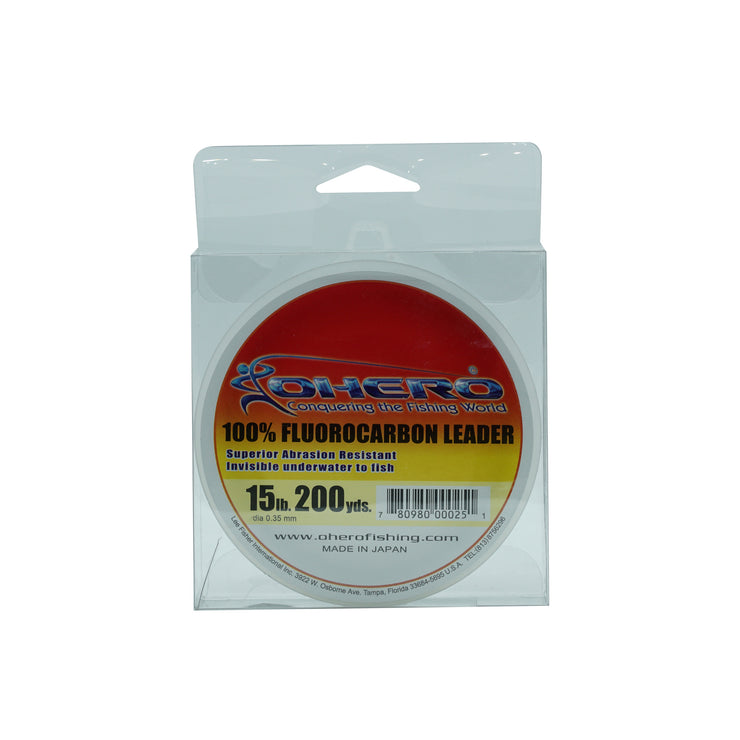 Ohero 100% Fluorocarbon Leader - Lee Fisher Sports 