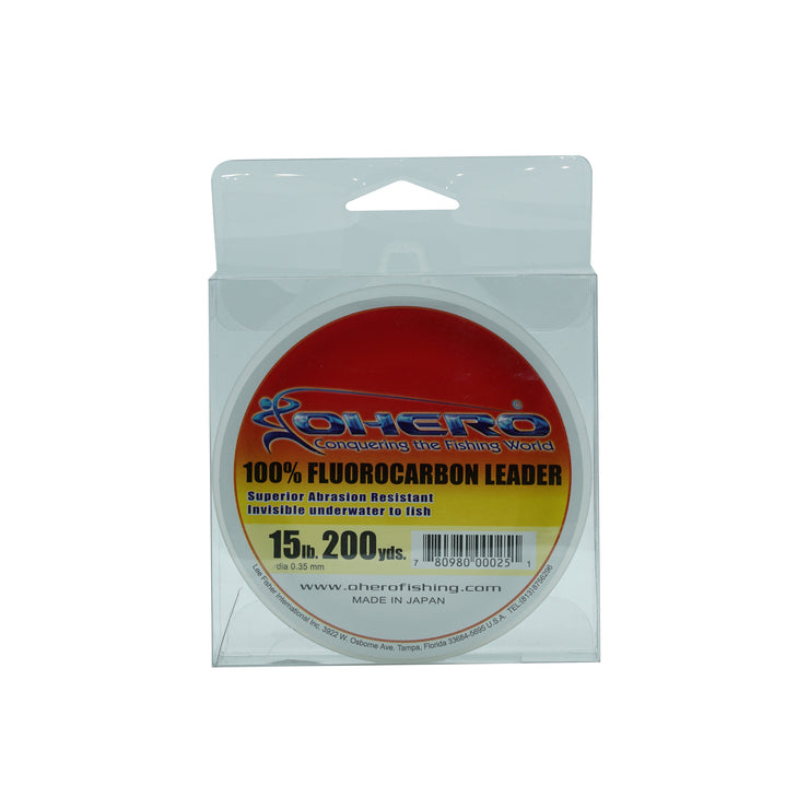 Ohero 100% Fluorocarbon Leader - Lee Fisher Sports 