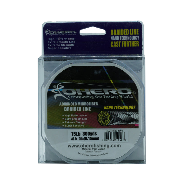 Ohero Advanced Microfiber Braided Fishing Lines 40lb