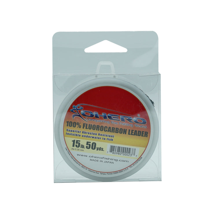 Ohero 100% Fluorocarbon Leader - Lee Fisher Sports 