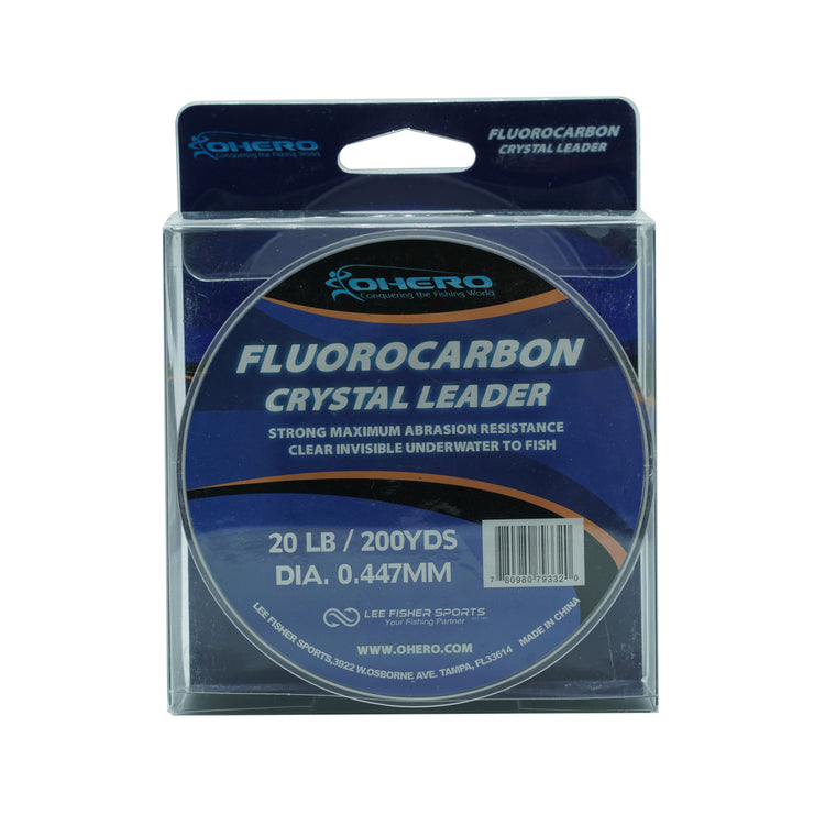 Ohero Fluorocarbon Crystal Leader - Lee Fisher Sports 