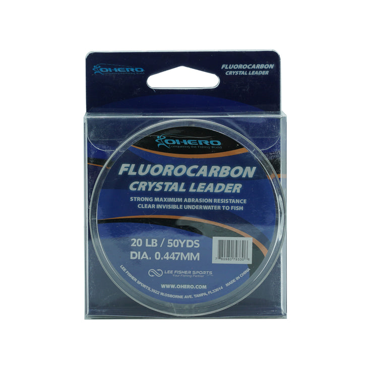 Ohero Fluorocarbon Crystal Leader - Lee Fisher Sports 