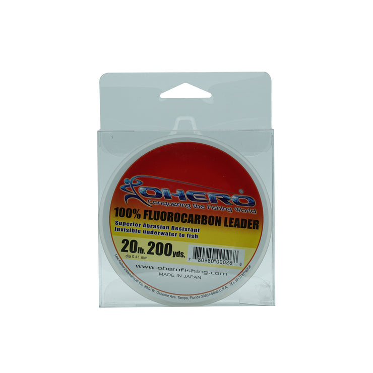 Ohero 100% Fluorocarbon Leader - Lee Fisher Sports 