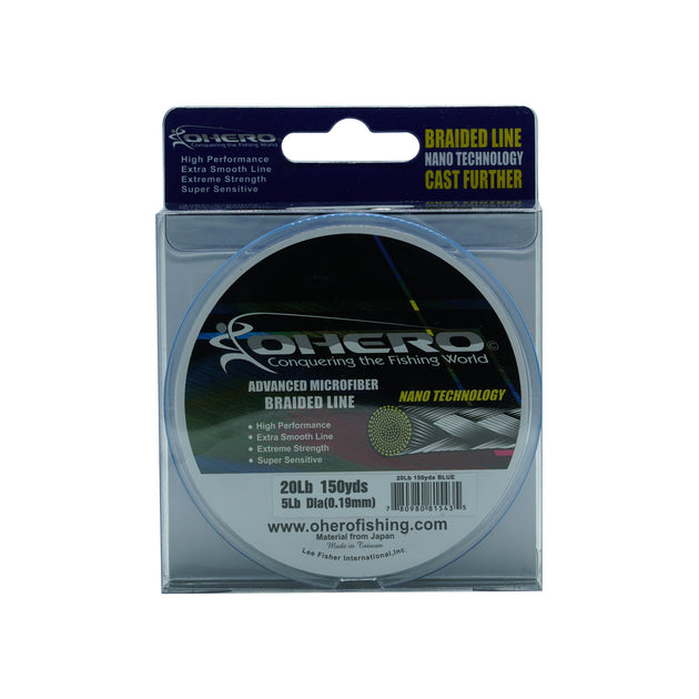 Ohero Advanced Microfiber Original Braided Fishing Line – Lee Fisher Sports