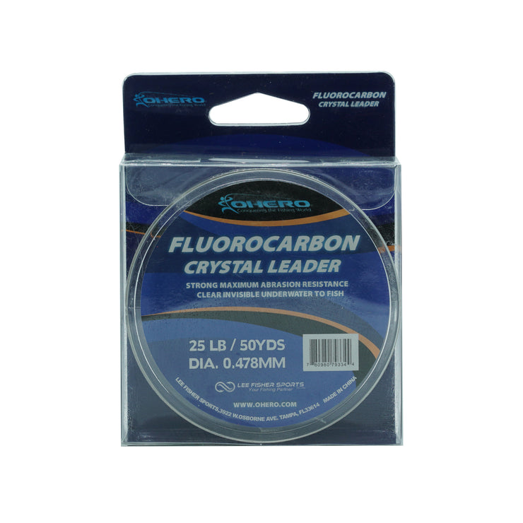 Ohero Fluorocarbon Crystal Leader - Lee Fisher Sports 