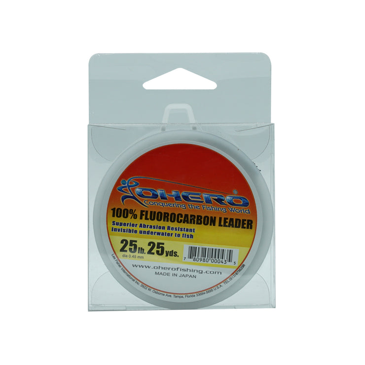 Ohero 100% Fluorocarbon Leader - Lee Fisher Sports 