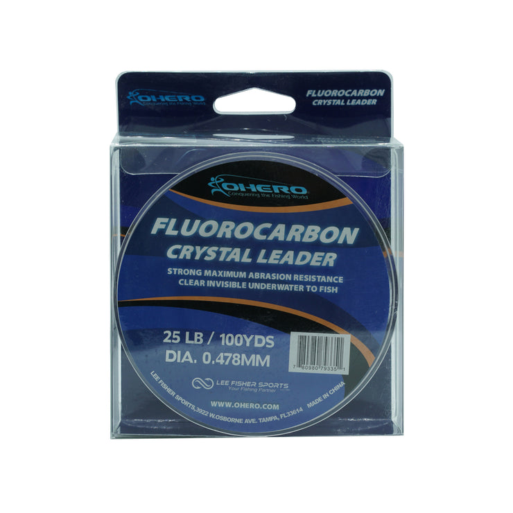 Ohero Fluorocarbon Crystal Leader - Lee Fisher Sports 