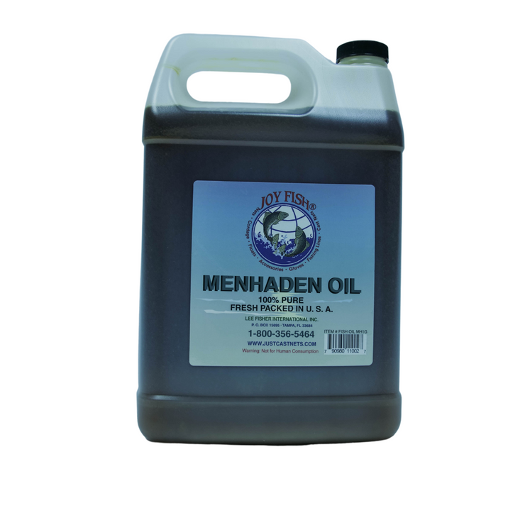 Joy Fish 100% Pure Menhaden Oil Fresh Packed in U. S. A.