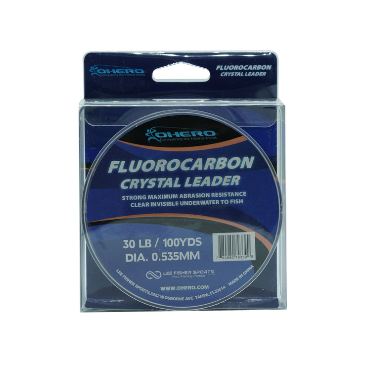 Ohero Fluorocarbon Crystal Leader - Lee Fisher Sports 