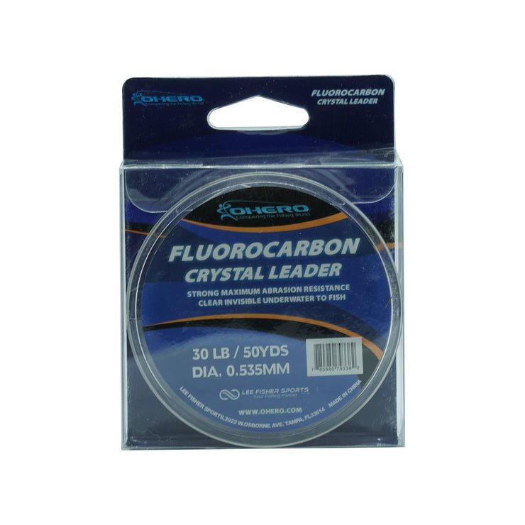 Ohero Fluorocarbon Crystal Leader - Lee Fisher Sports 