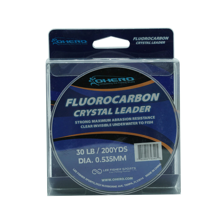 Ohero Fluorocarbon Crystal Leader - Lee Fisher Sports 